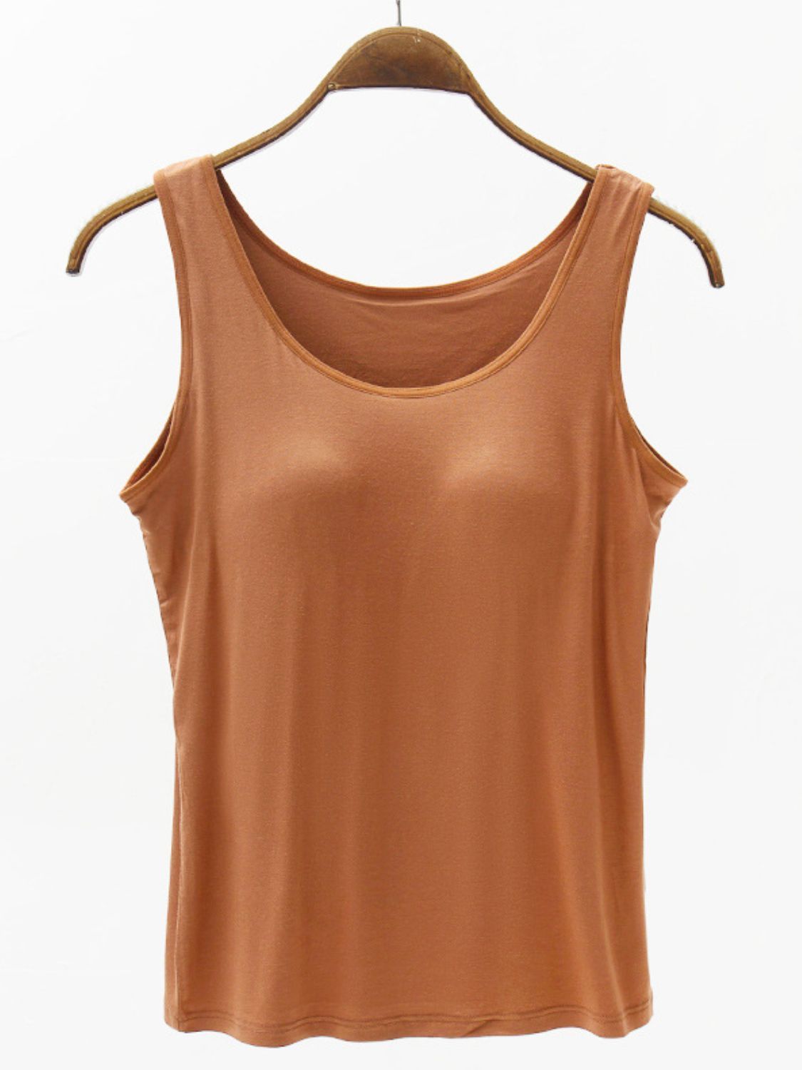 ALL SIZES Wide Strap Tank with Built-Bra - PREORDER