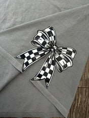 Custom Graphic Bow Tee - PREORDER