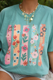 Flower Swatch Tank/Tee
