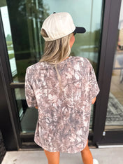 Dark Camo Oversized Tee - PREORDER