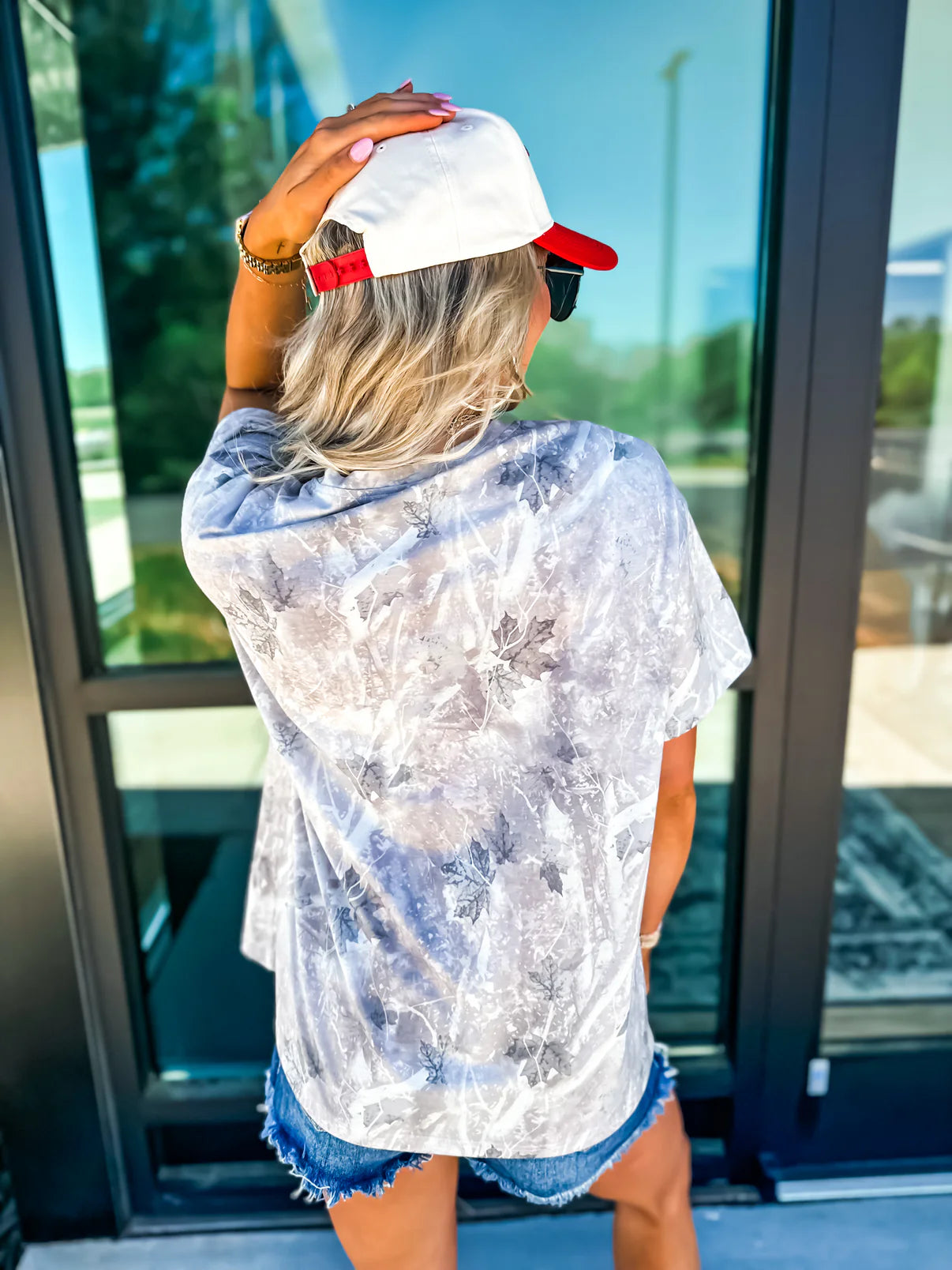Light Camo Oversized Tee - PREORDER