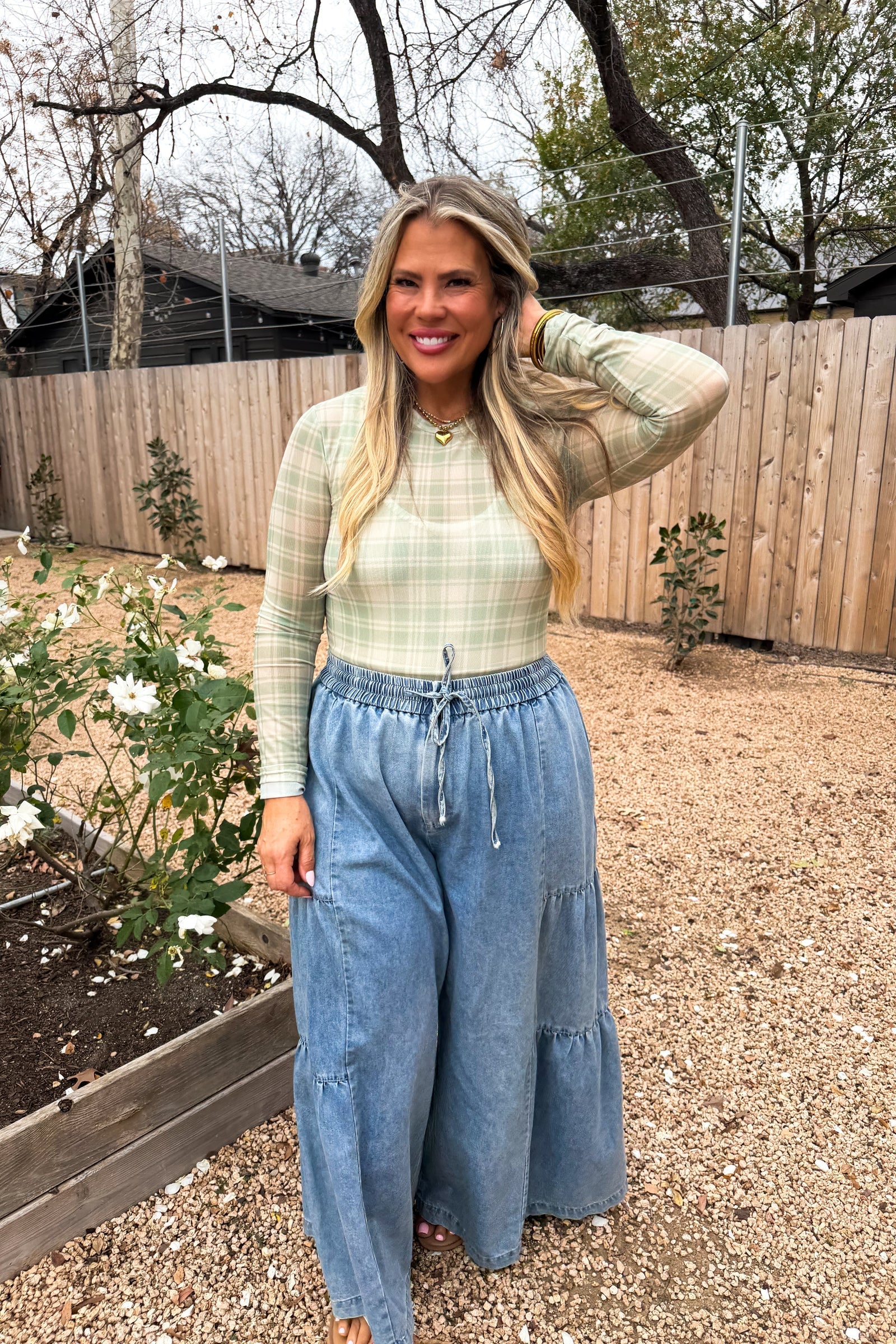 Southern Charm Dress It Up Mesh Tops PREORDER