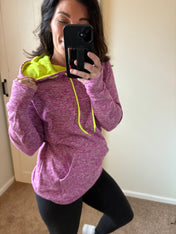 DOORBUSTER : Two Tone Fleece Hoodie