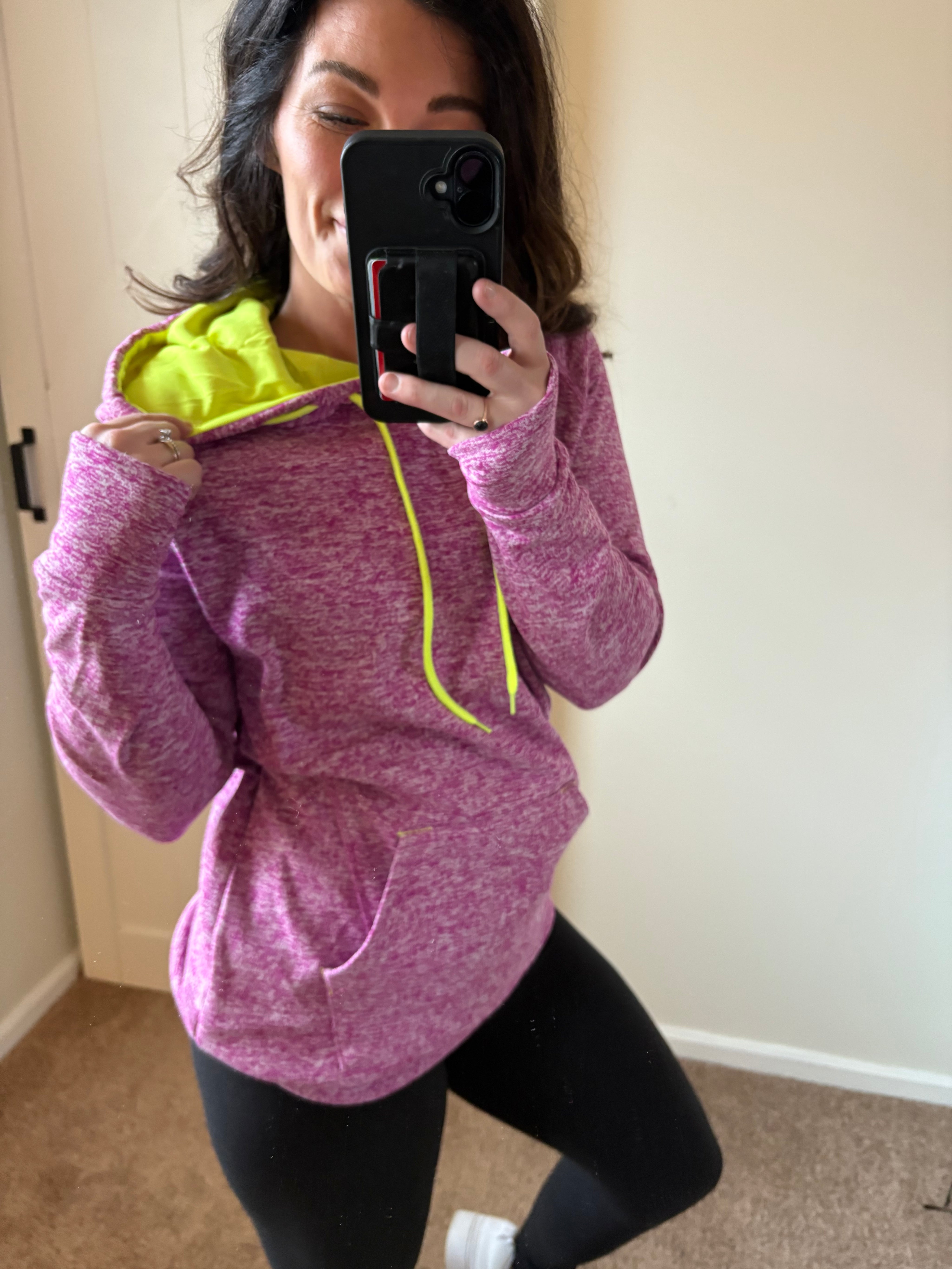 DOORBUSTER : Two Tone Fleece Hoodie