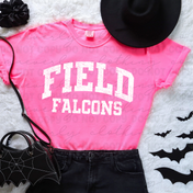 Field Falcons Pink Out Vintage Tee/Crewneck