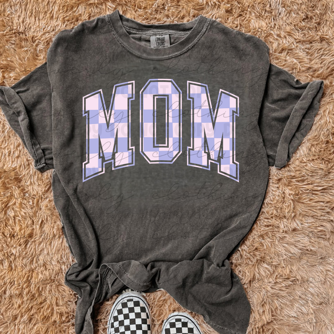 Personalized Checkered Tee/Crewneck