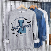 Louisville Leopards Bat Tee/Crewneck