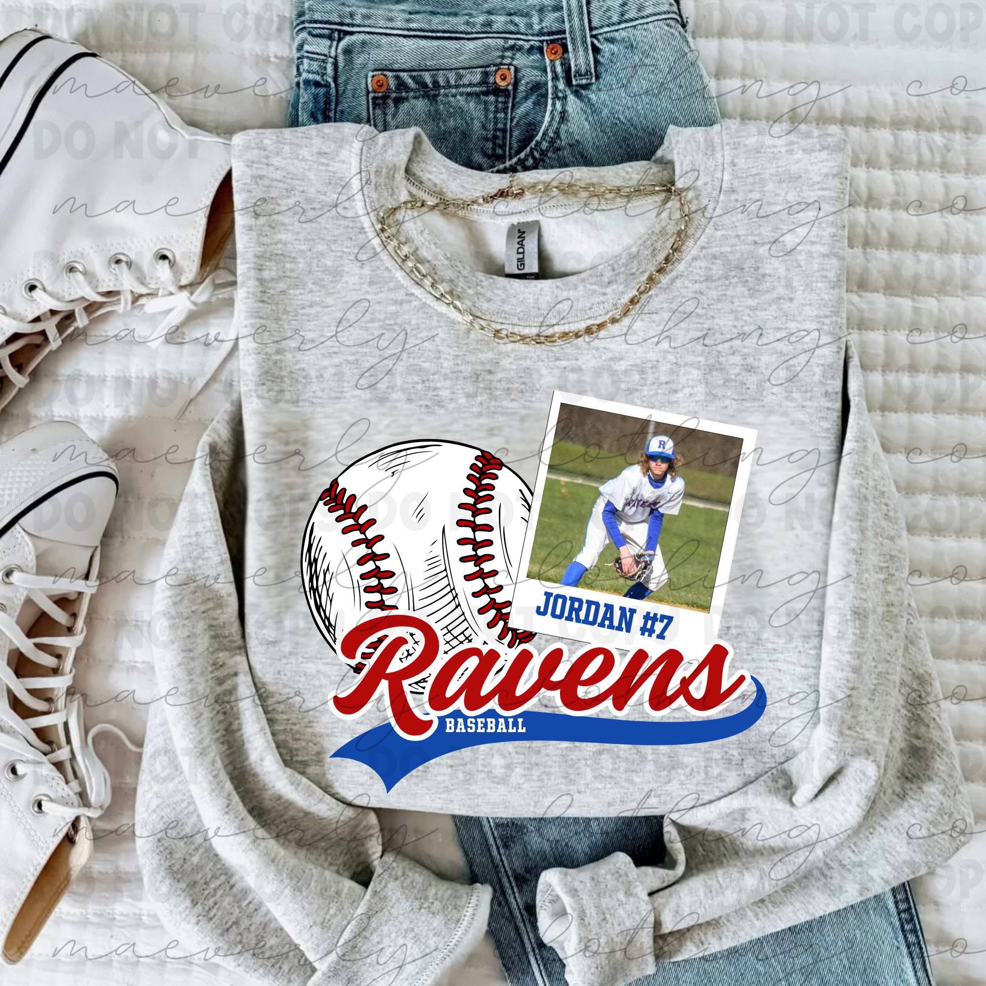 Ravens Polaroid Tee/Crewneck