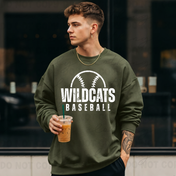 Any School/Any Team Distressed Sports Graphic