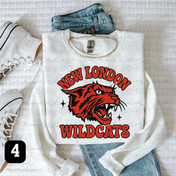 Retro New London Wildcats Spiritwear - Preorder