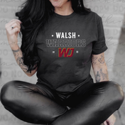 Walsh Warriors Sideline Star Tee/Crewneck
