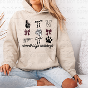 Coquette Spirit Squad Graphic || Woodridge Bulldogs