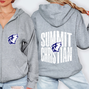 Summit Christian Victory Block Full Zip Hoodie