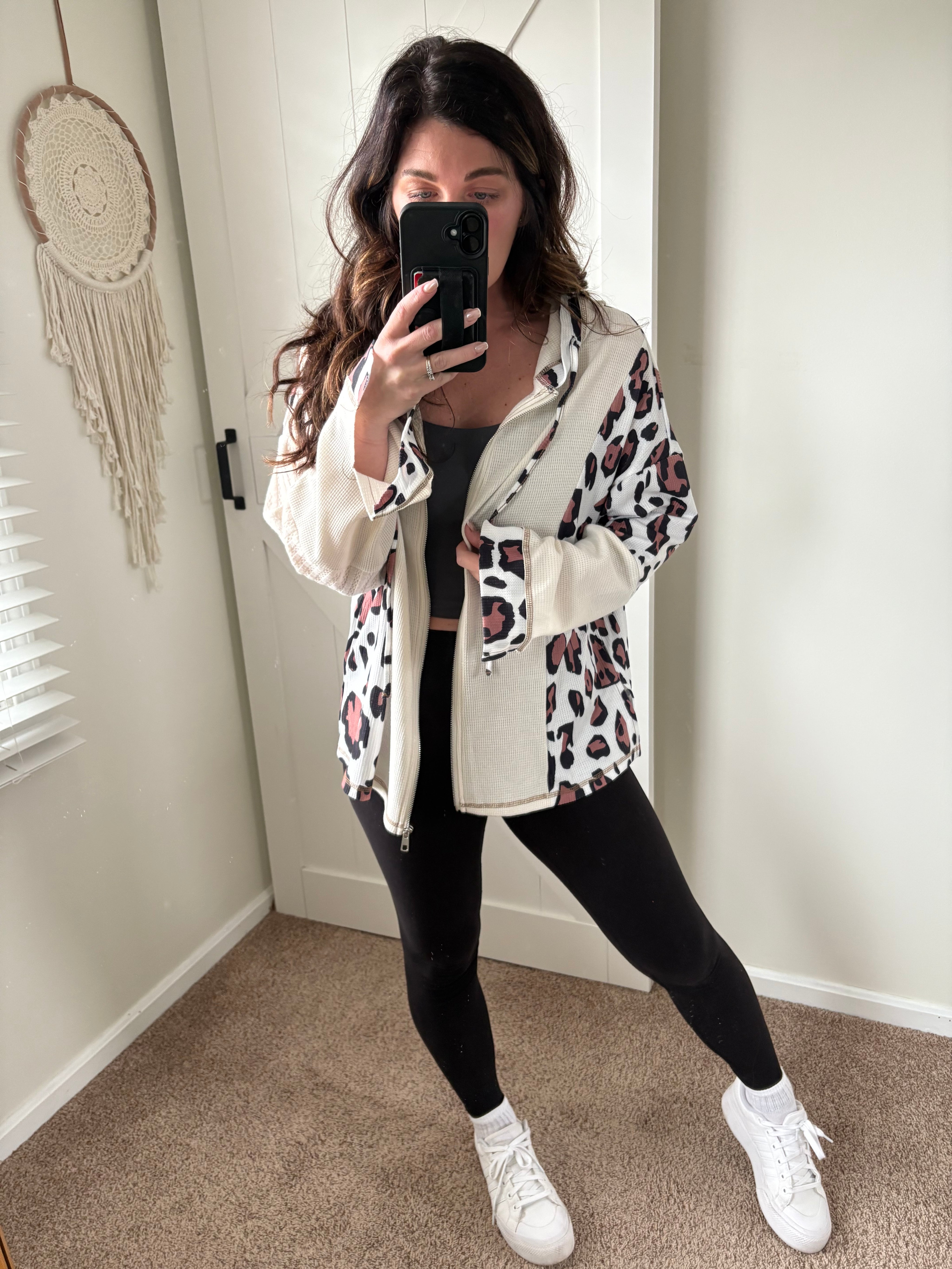 Wild Side Waffle Zip Hoodie PREORDER