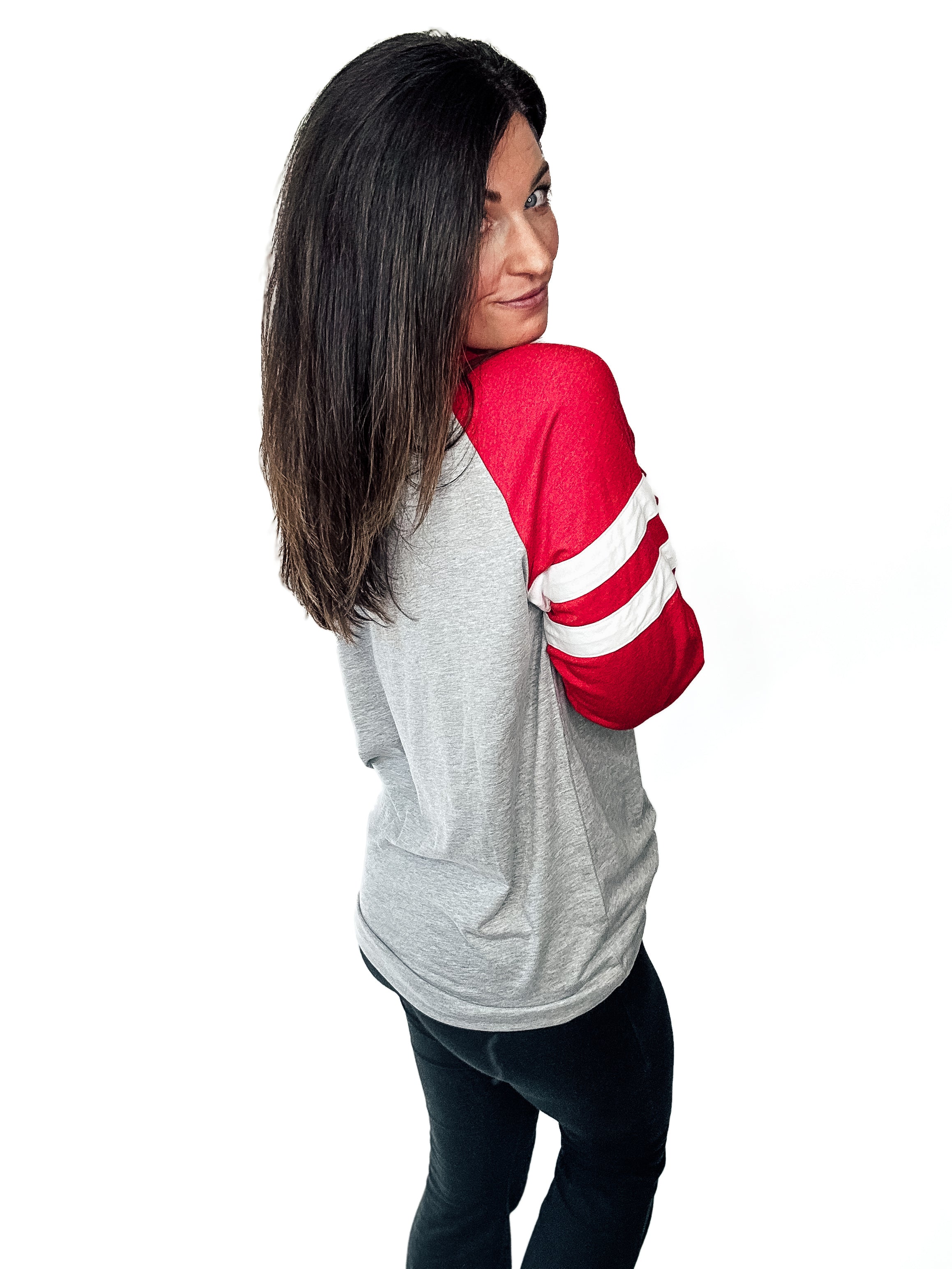 Unisex Varsity Long Sleeve Tees