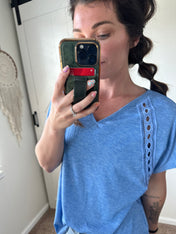 Close To You V Neck Top - PREORDER