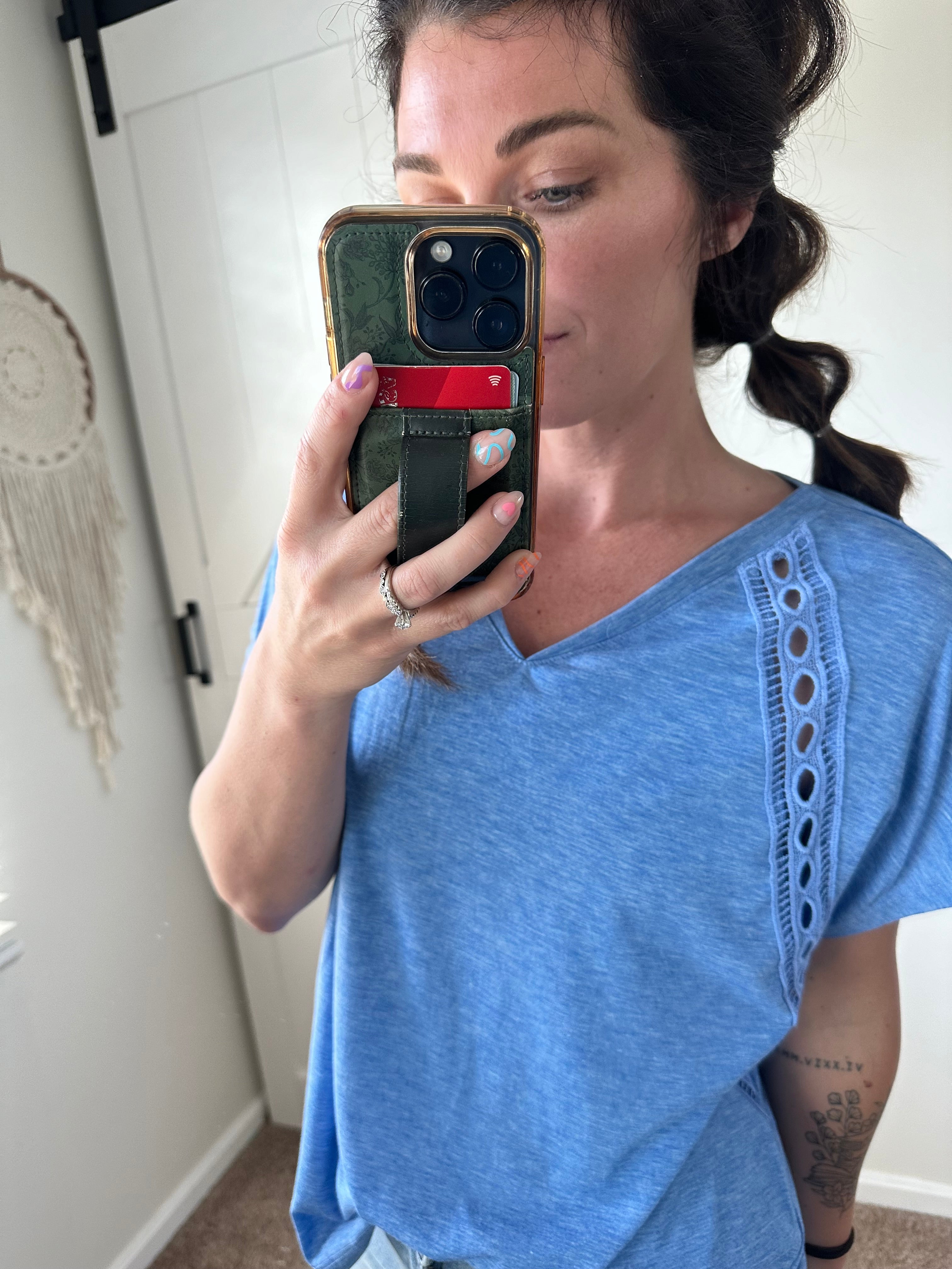 Close To You V Neck Top - PREORDER