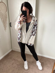 Wild Side Waffle Zip Hoodie PREORDER