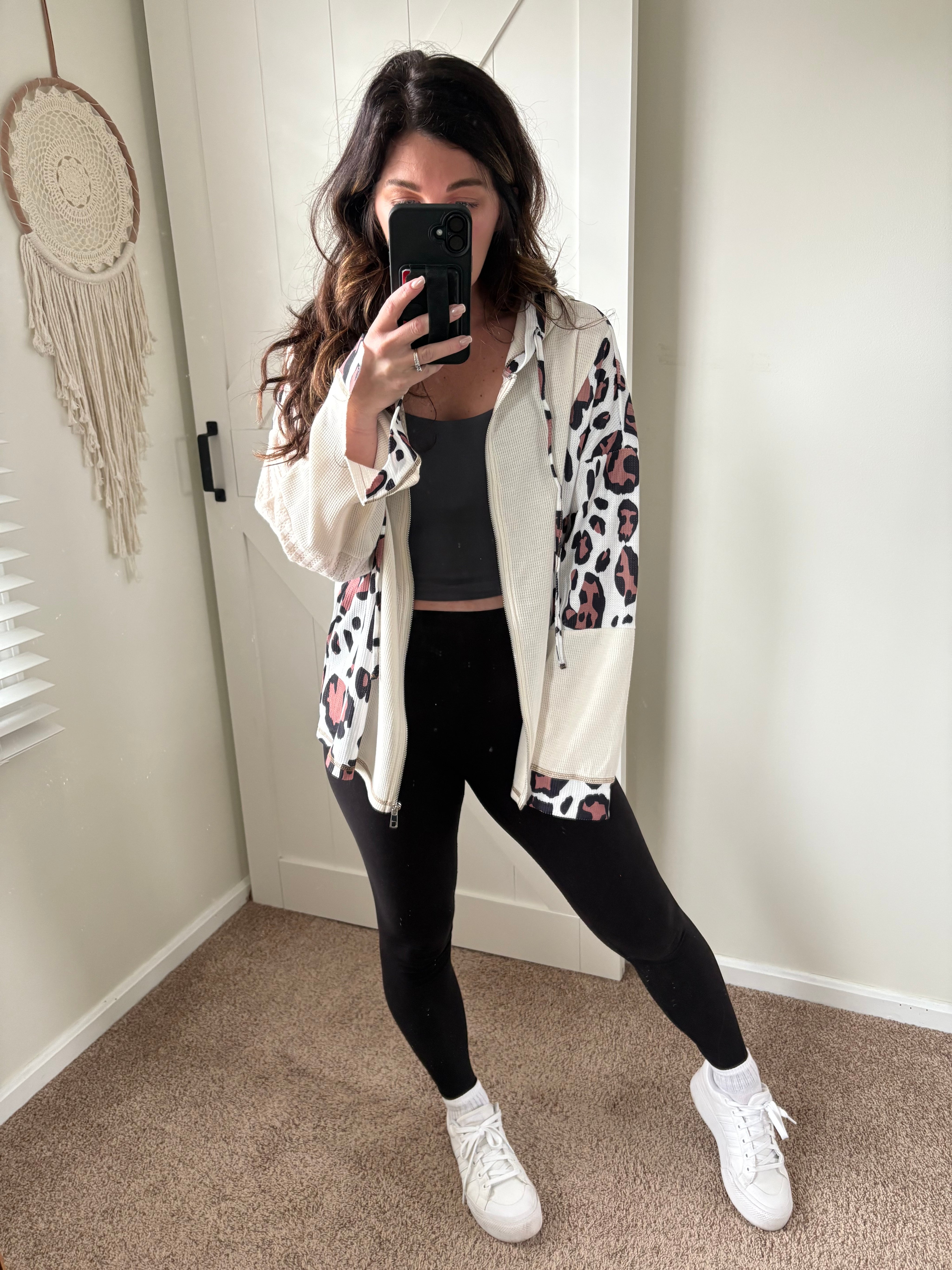 Wild Side Waffle Zip Hoodie PREORDER