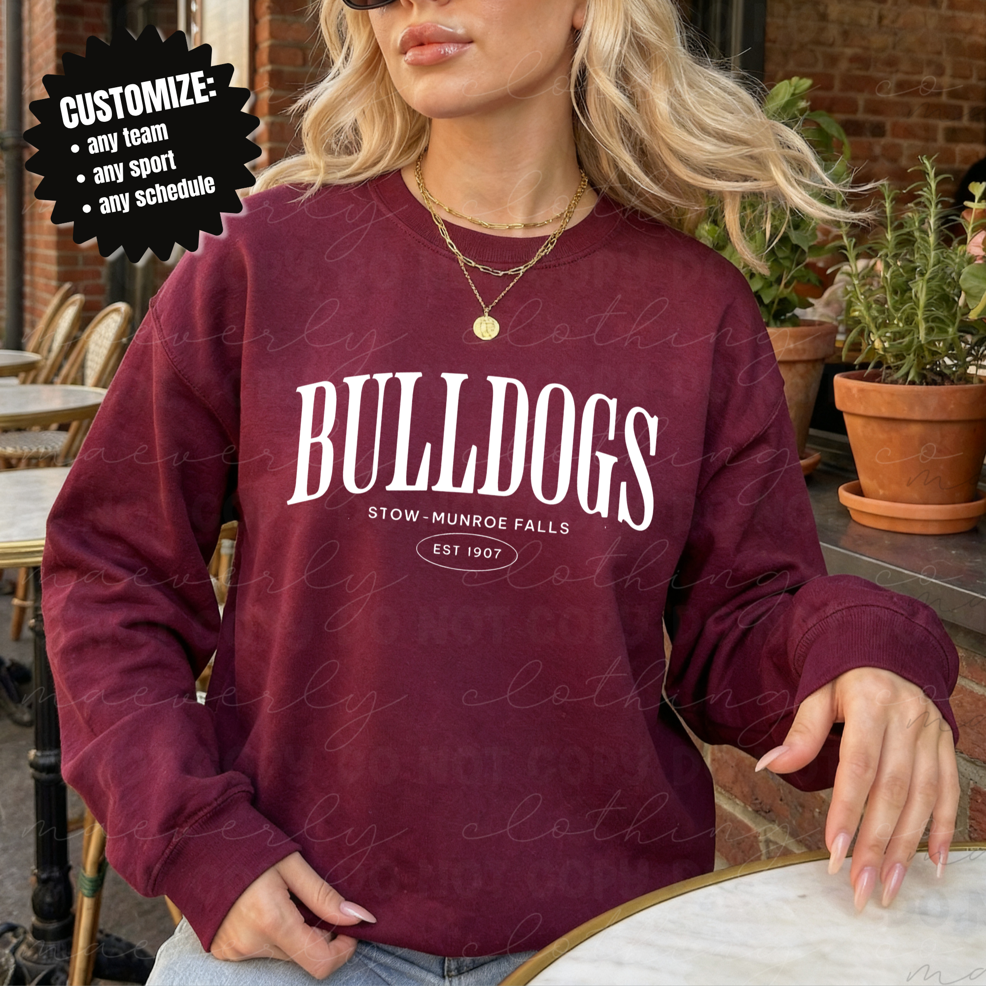 The Campus Classic || Any School, Team or Mascot Graphic