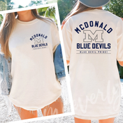 The Varsity Basic Graphic || McDonald Blue Devils