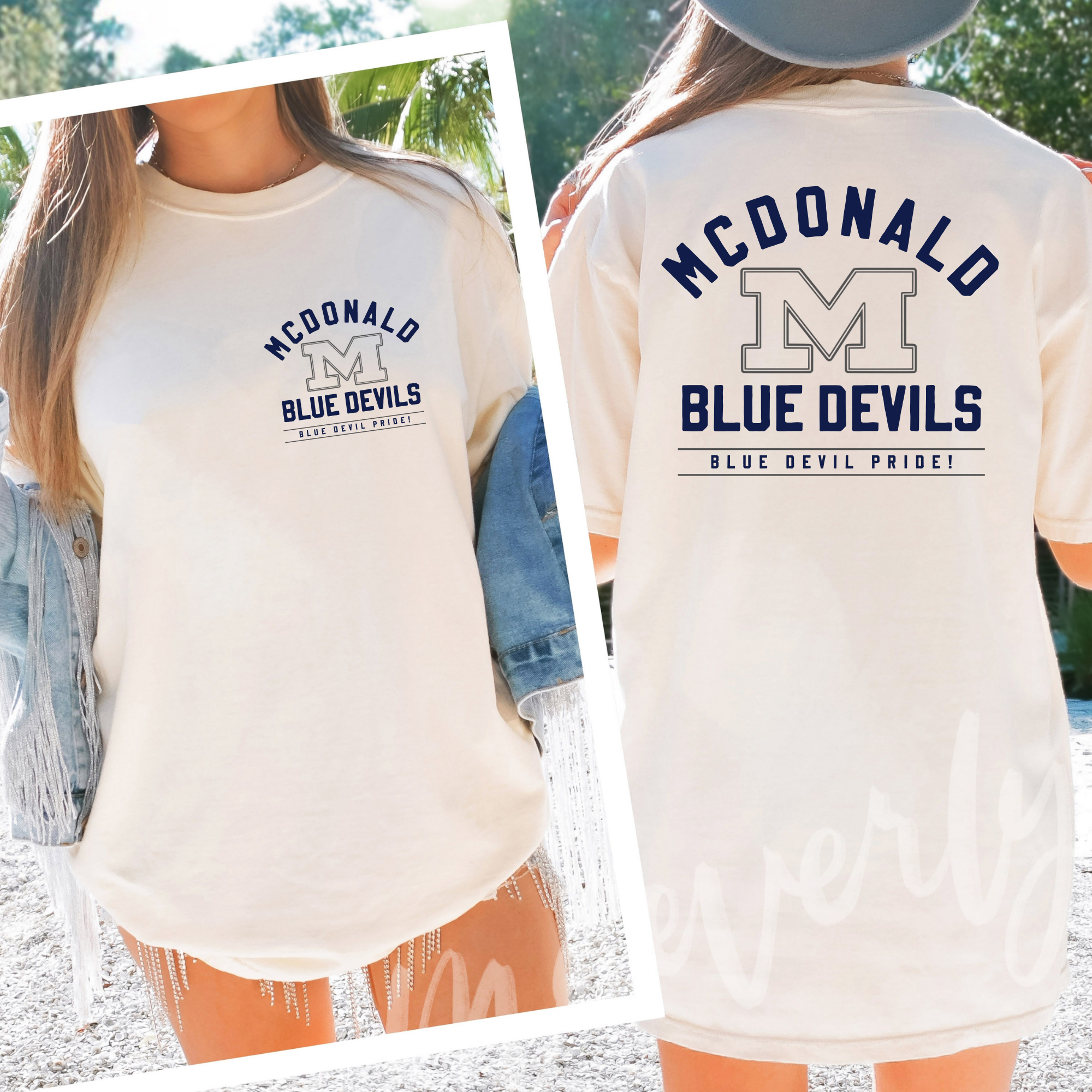 The Varsity Basic Graphic || McDonald Blue Devils