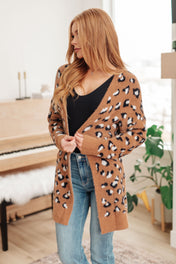 Animal Instinct Longline Cardigan