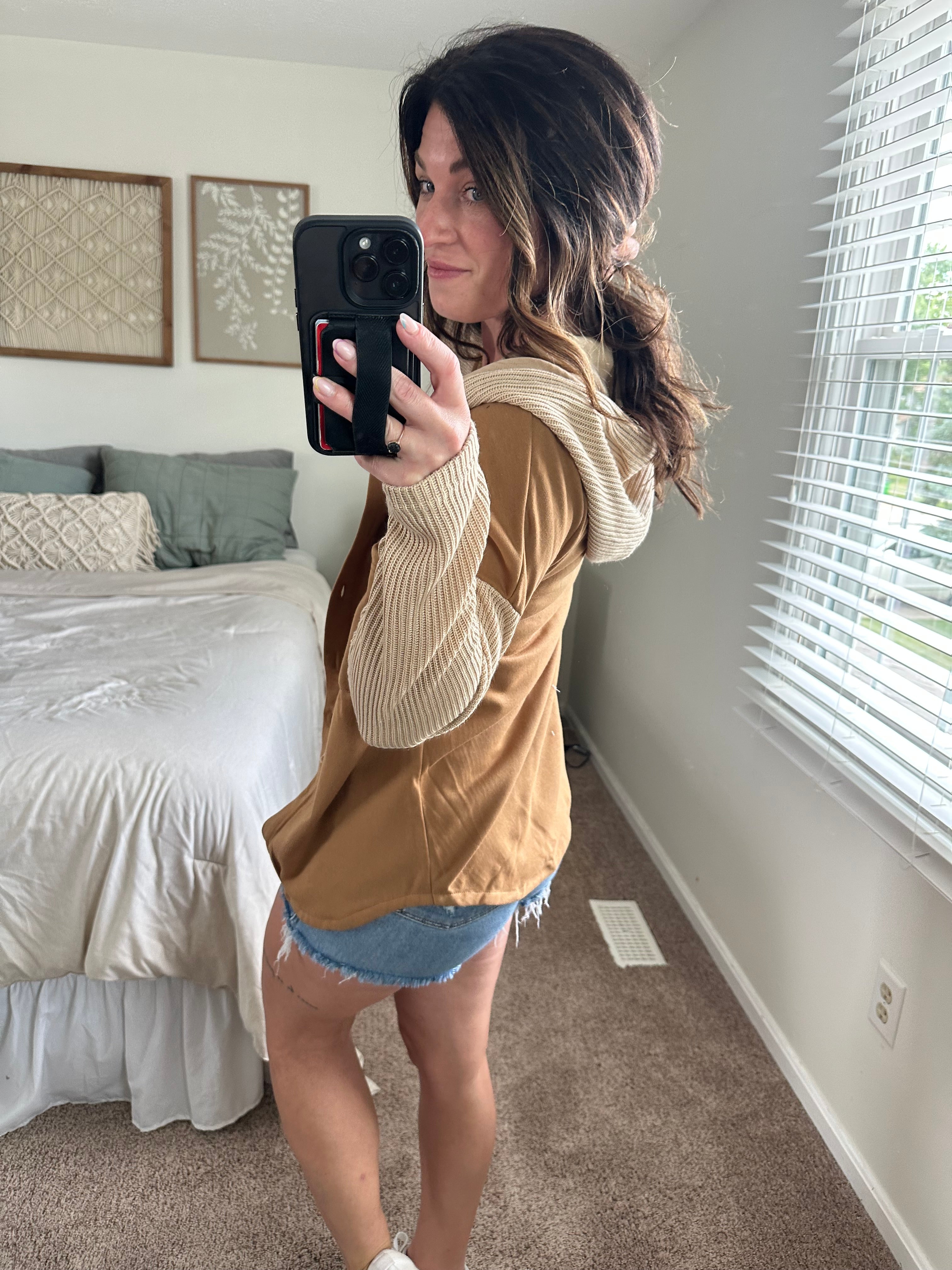 Effortless Days Hooded Cardigan - PREORDER