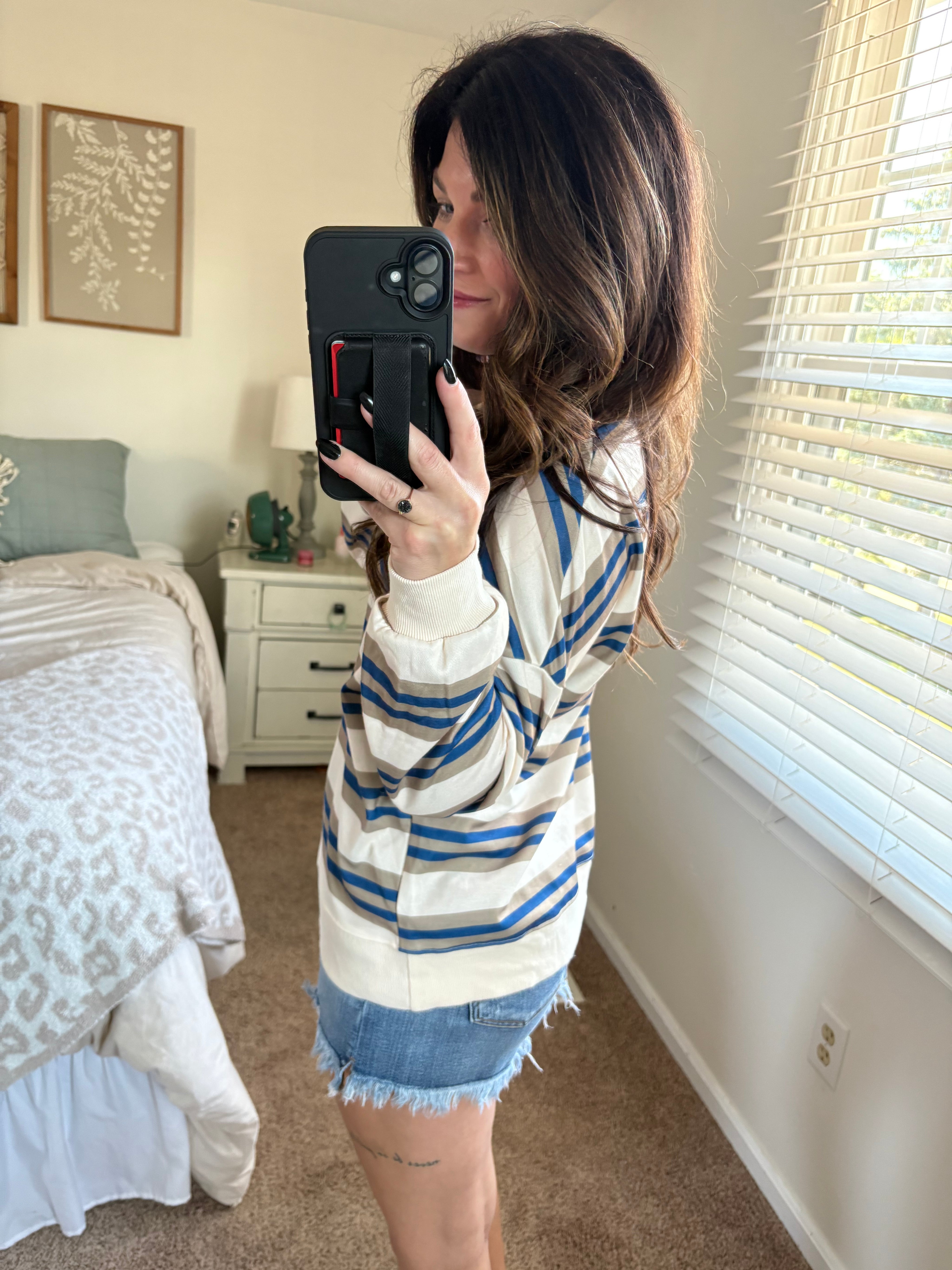 Casual Comfort Striped Pullover PREORDER