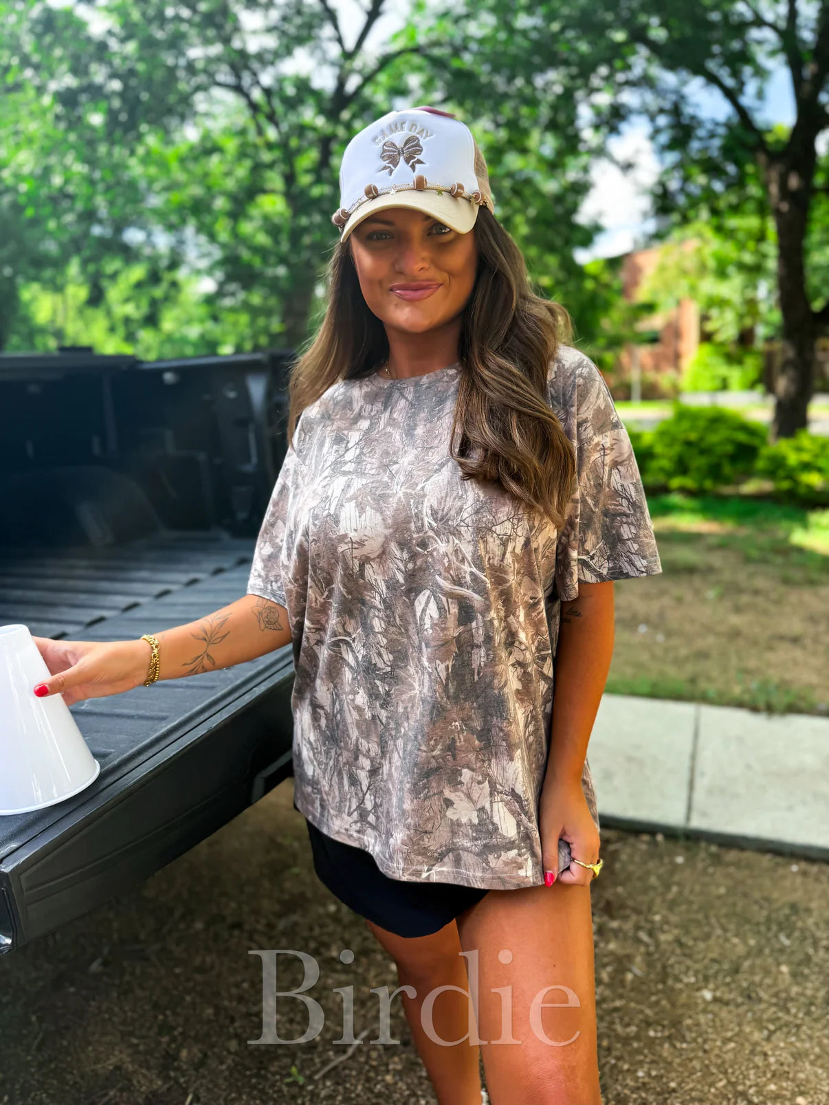 Dark Camo Oversized Tee - PREORDER