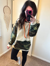 Camo Pop Hoodie