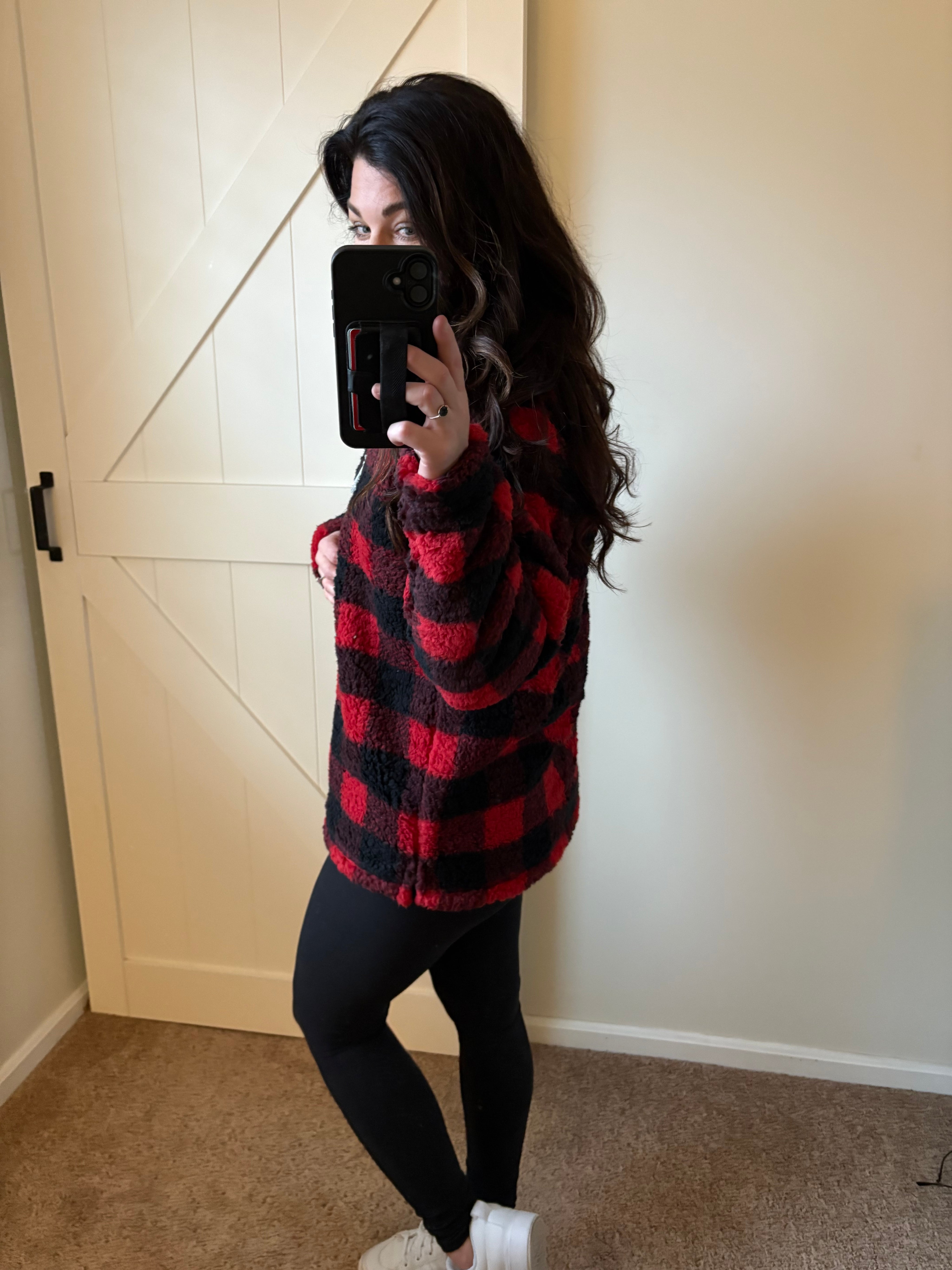 DOORBUSTER : Sherpa Quarter Zip Pullover