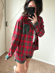 Holly Jolly Plaid PJ Set PREORDER