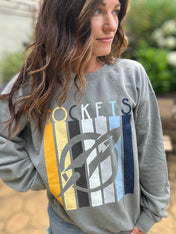 Custom Panel Mascot Tee/Crewneck - - ANY SCHOOL/TEAM