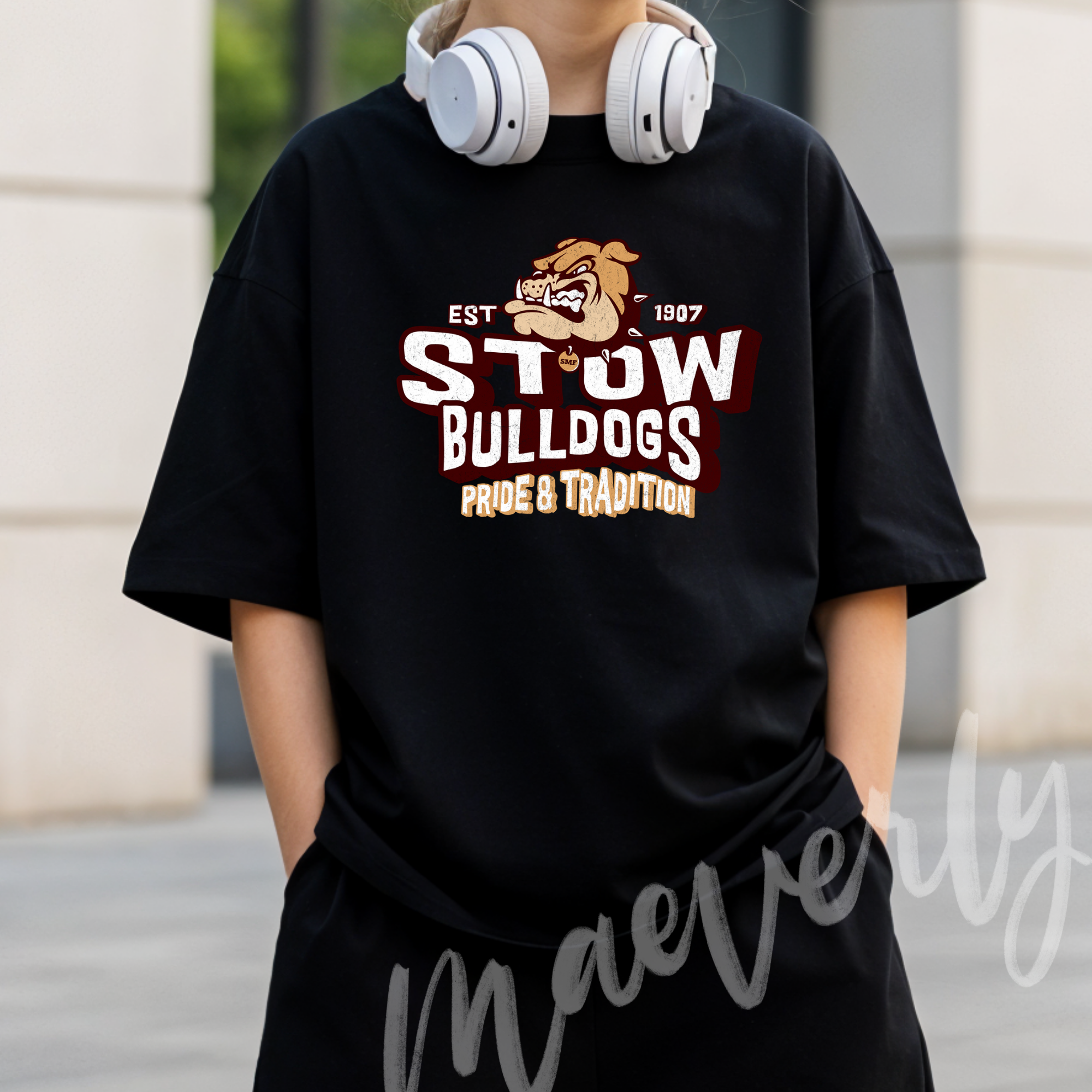 The Groovy Grunge || Stow Bulldogs Graphic