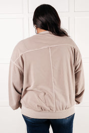 Beyond the Basics Pullover in Ash Mocha