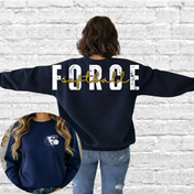 Force Softball Custom Back Crewneck Preorder
