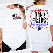 Custom Teacher Coquette Graphic Preorder - - ANY SCHOOL/JOB