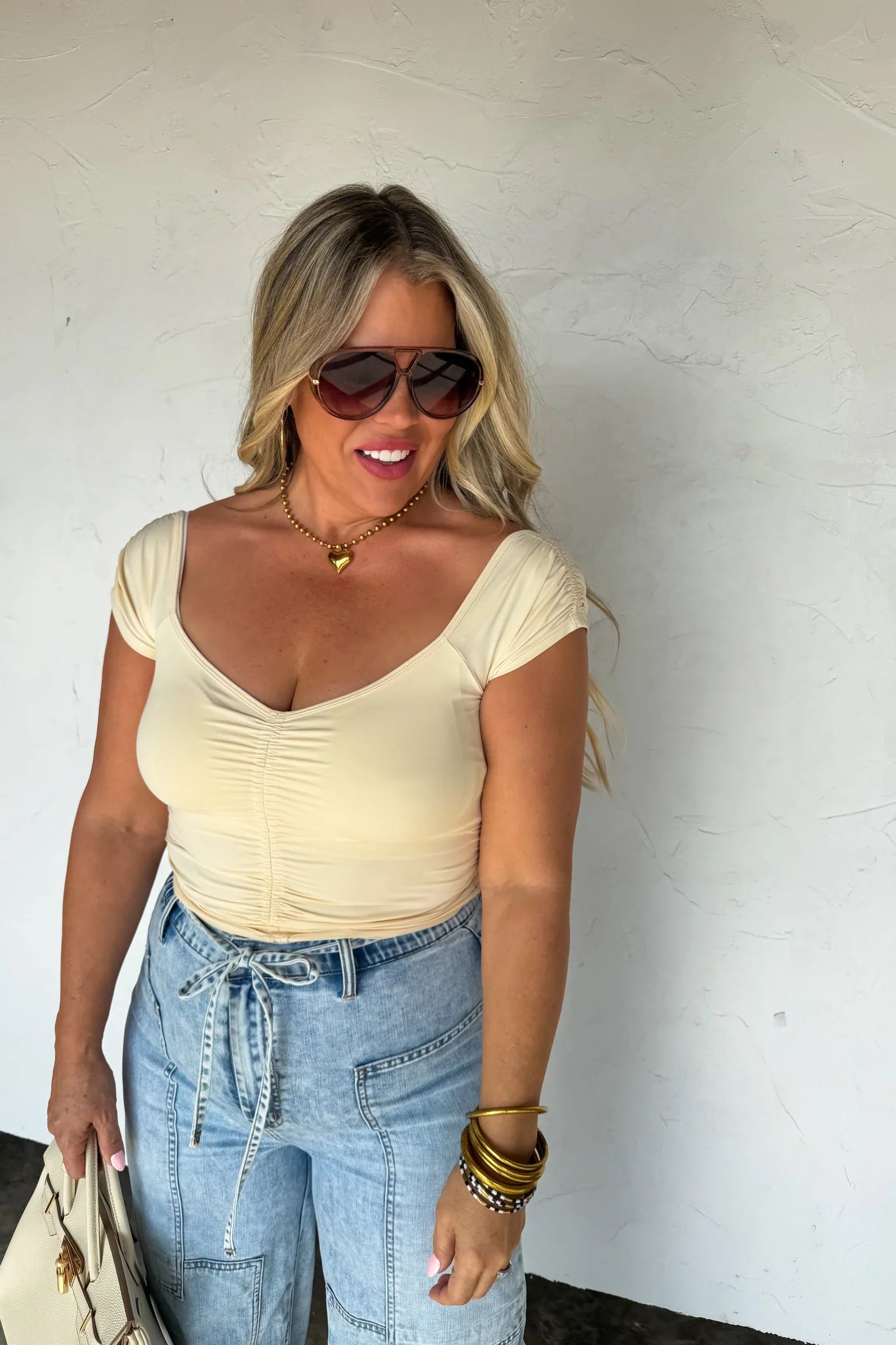 Out and About Cap Sleeve Top PREORDER