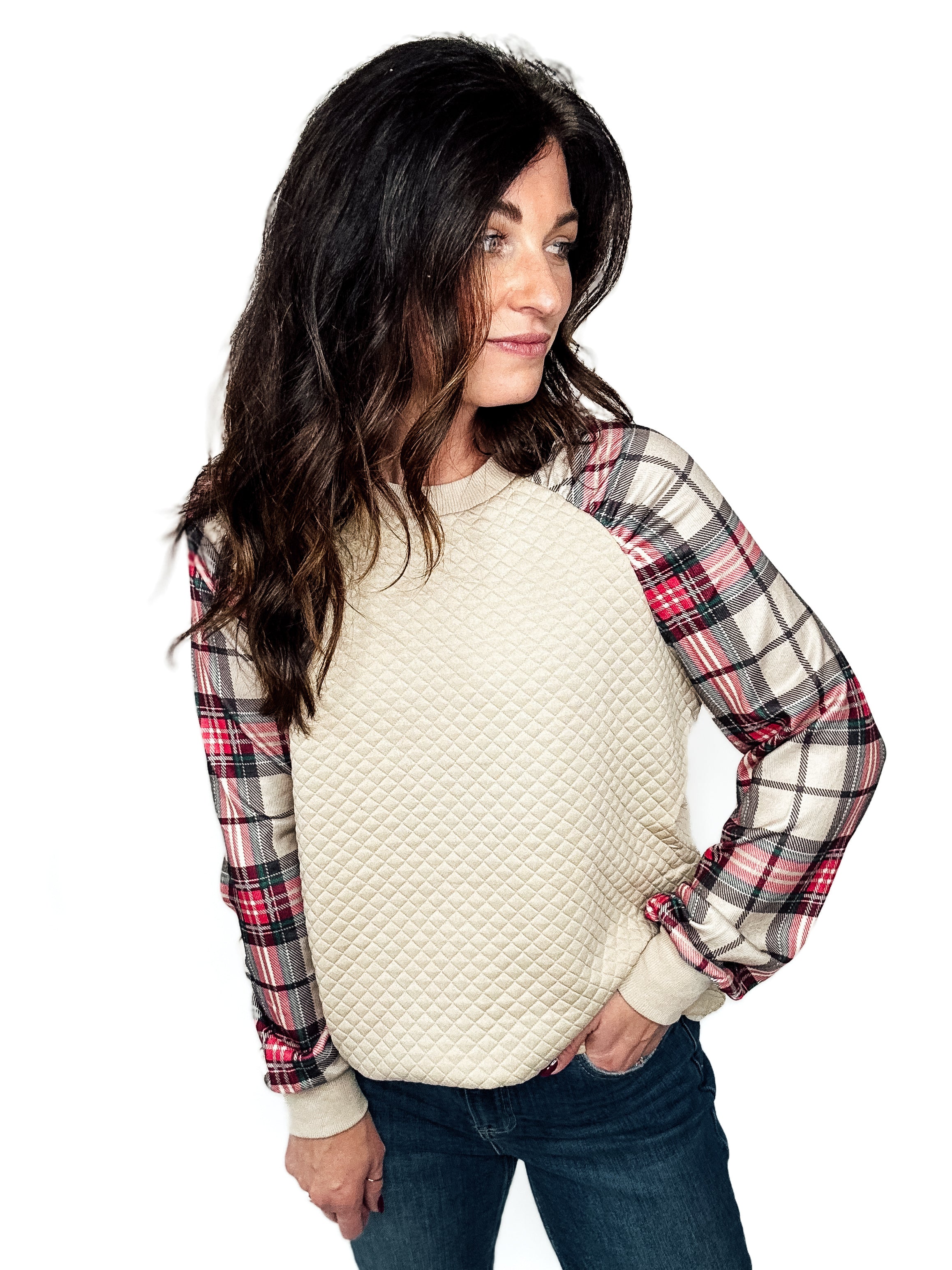 Plaid Perfection Top - PREORDER