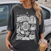 Big Block O Buckeyes Graphic