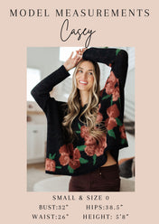 Lizzy Smock Top in Light Multi Painted