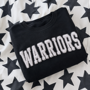 Custom Two-Tone Embroidered Appliqué Sweatshirt PREORDER