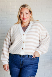 Check That Line Cardigan