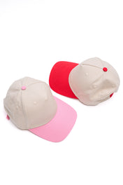 Come Hither Two Tone Canvas Cap Set