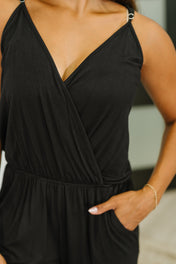 Completely Justified Jumpsuit in Black