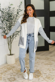 Consider it So Color Block Cardigan