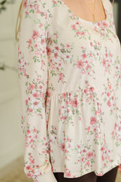 Cool to Be Kind Floral Blouse