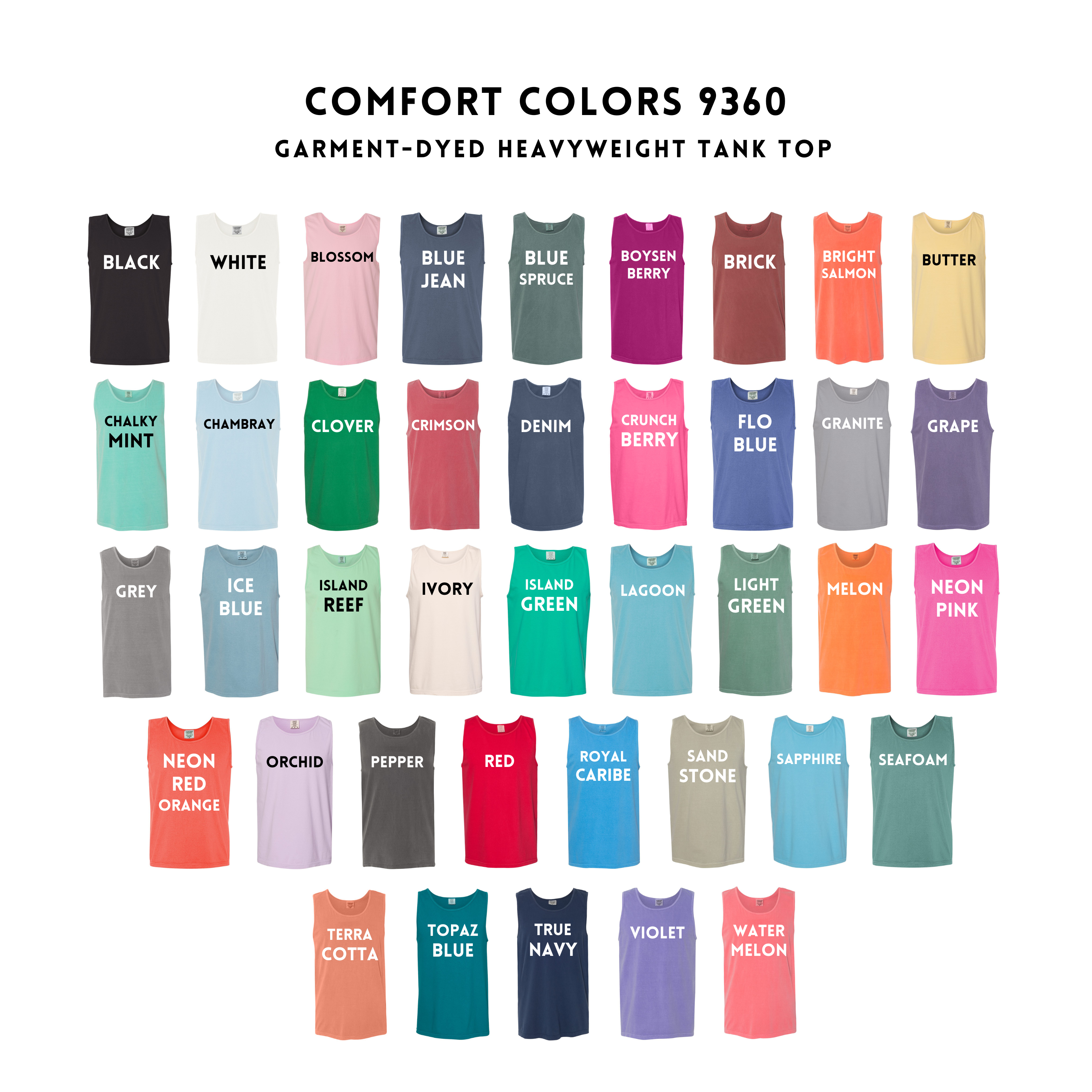 Roman Numeral Custom Tank - PREORDER