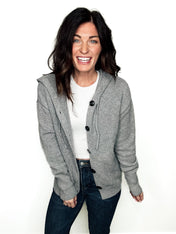 Relaxed Retreat Hooded Cardigan - PREORDER